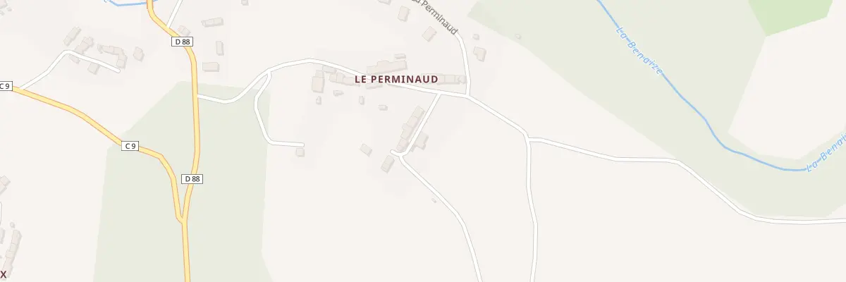 Plan du 20 Le Perminaud à Jouac