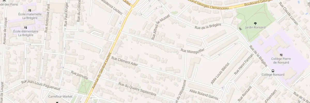 Plan du 22 Rue Montgolfier à Limoges