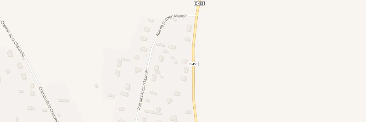 Plan du 408 Rue de la Fosse aux Loups à Servaville-Salmonville