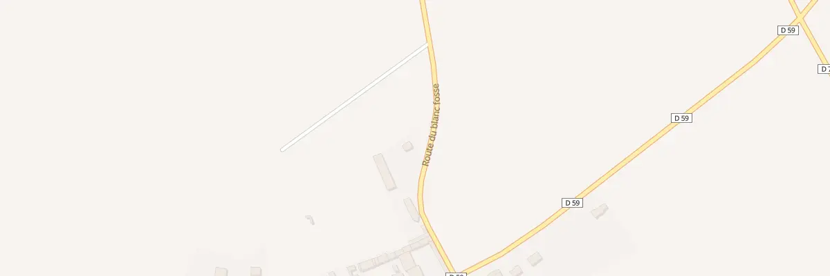 Plan du 3 Rte du Blanc Fosse à Courdemanche