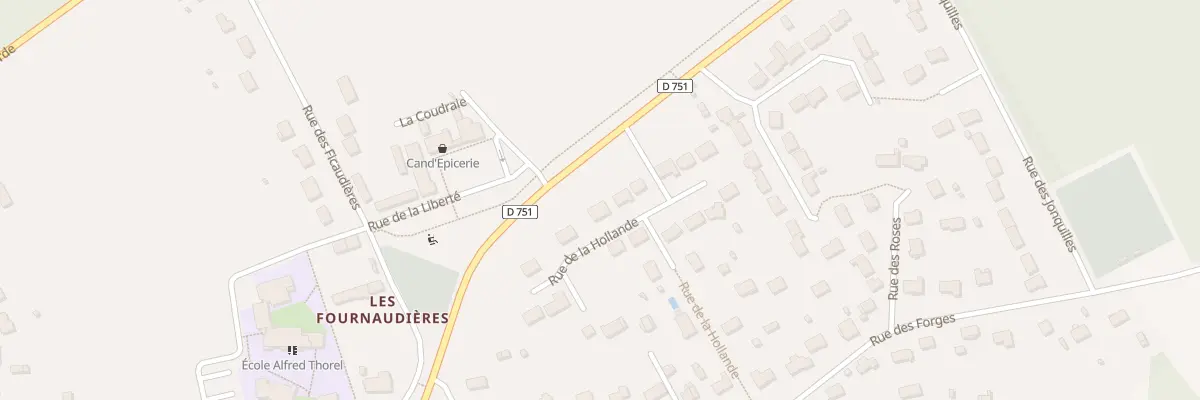Plan du 12 Rue de la Hollande à Candé-sur-Beuvron
