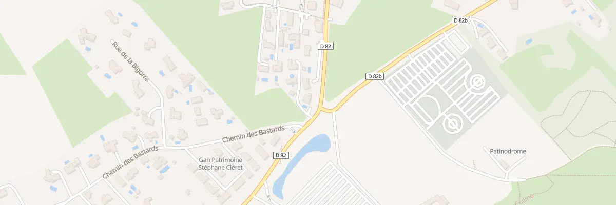 Plan du 36 Rue des Landes à Plaisance-du-Touch