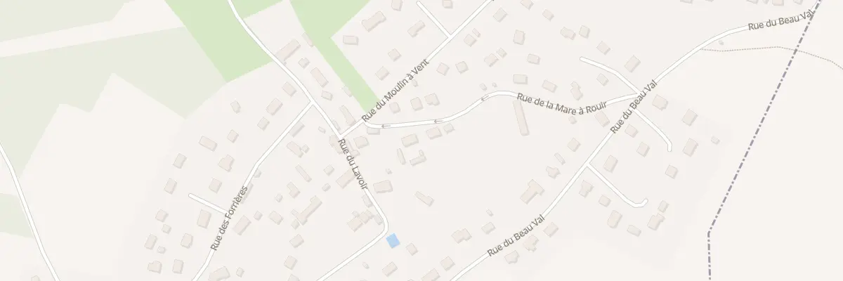Plan du 4B Rue de la Mare à Rouir à Fontaine-Bellenger