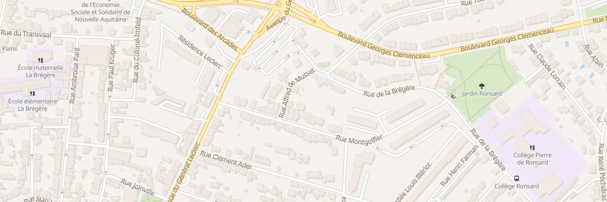 Plan du 19 Rue Montgolfier à Limoges