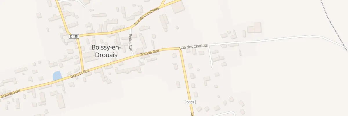 Plan du 1 Grande Rue à Boissy-en-Drouais