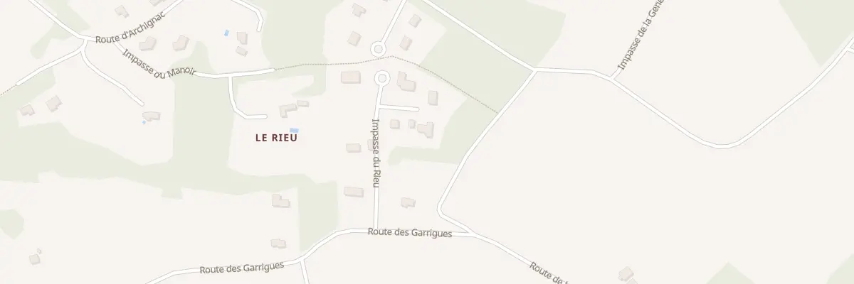 Plan du 740 Riaud à Saint-Geniès
