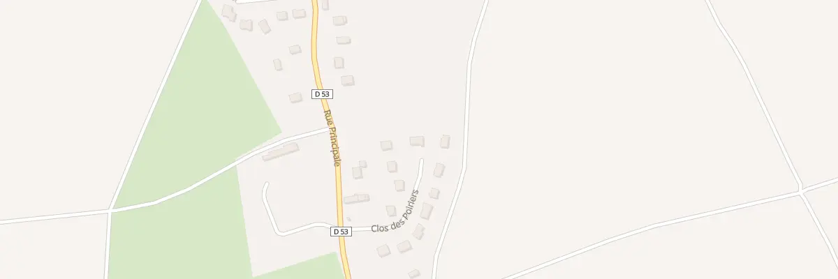 Plan du 8 Clos des Poiriers à Bois-l’Évêque