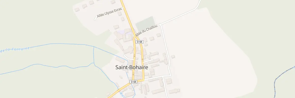 Plan du 12 Rue Saint Bethaire à Saint-Bohaire