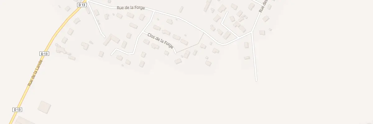 Plan du 5B Clos de la Forge à Mesnil-Raoul