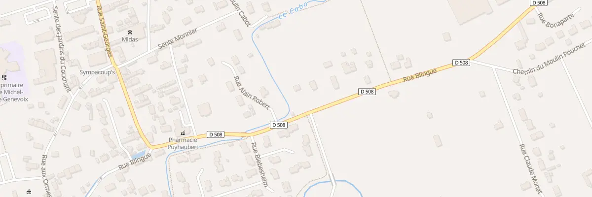 Plan du 626 Rue Blingue à Romilly-sur-Andelle