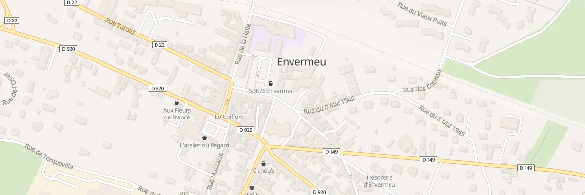 Plan du 8 Pl de l’Église à Envermeu