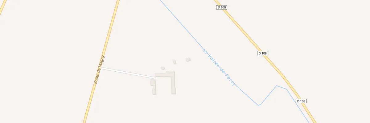 Plan du 1 Le Bois de Magny à Magny