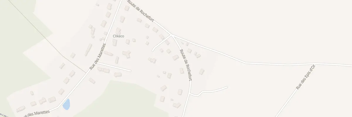 Plan du 14 Rue de Rochefort à Cierrey
