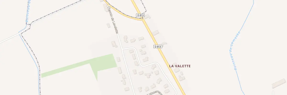 Plan du 4 Lot La Valette à Dieupentale