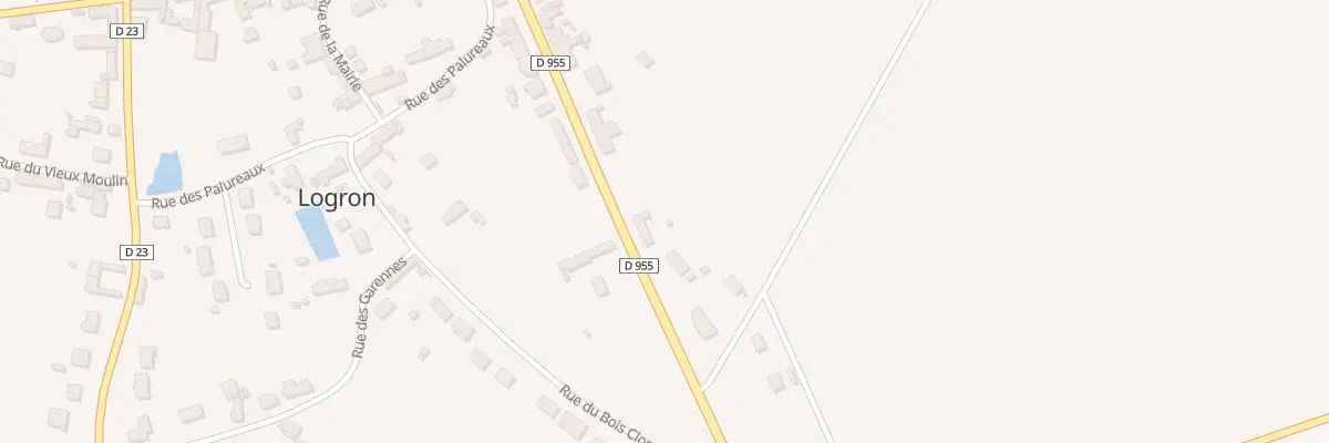 Plan du 16 Rue St Lubin d’Isigny à Logron