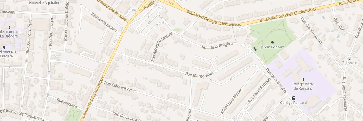 Plan du 27 Rue Montgolfier à Limoges