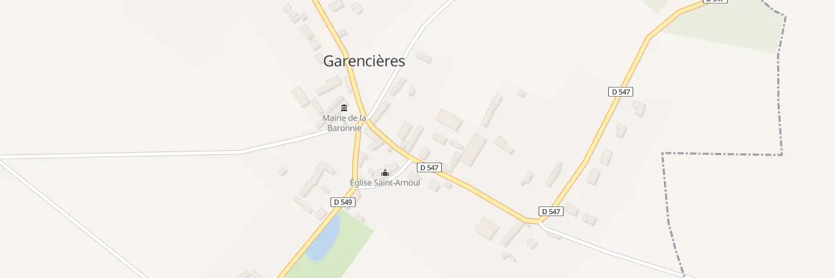 Plan du 6 Rte de St Germain de Fresney à La Baronnie