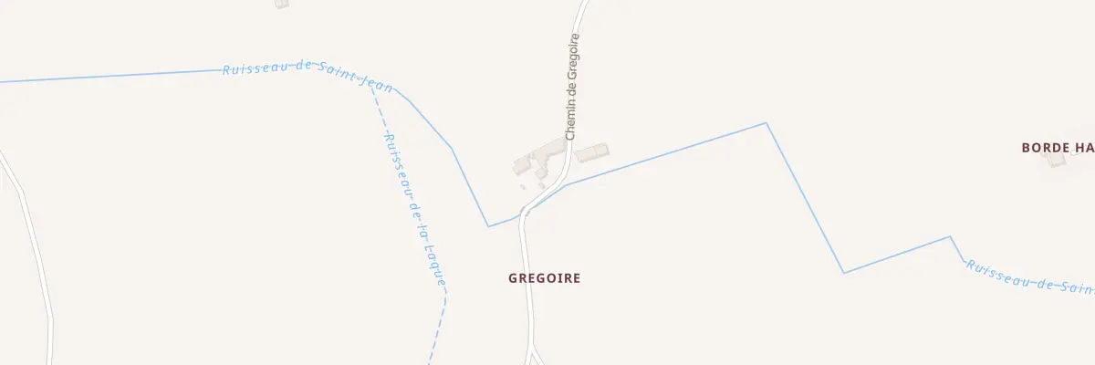 Plan du 266 Che de Grégoire à Verdun-sur-Garonne