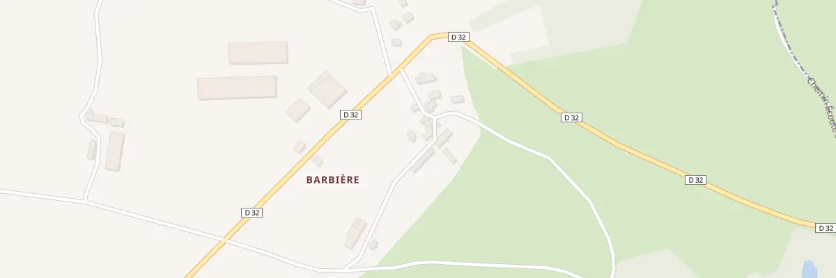 Plan du 10 Barbiere à Lignac