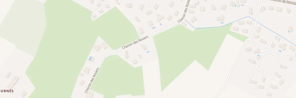 Plan du 277 Che des Rosiers à Montbeton