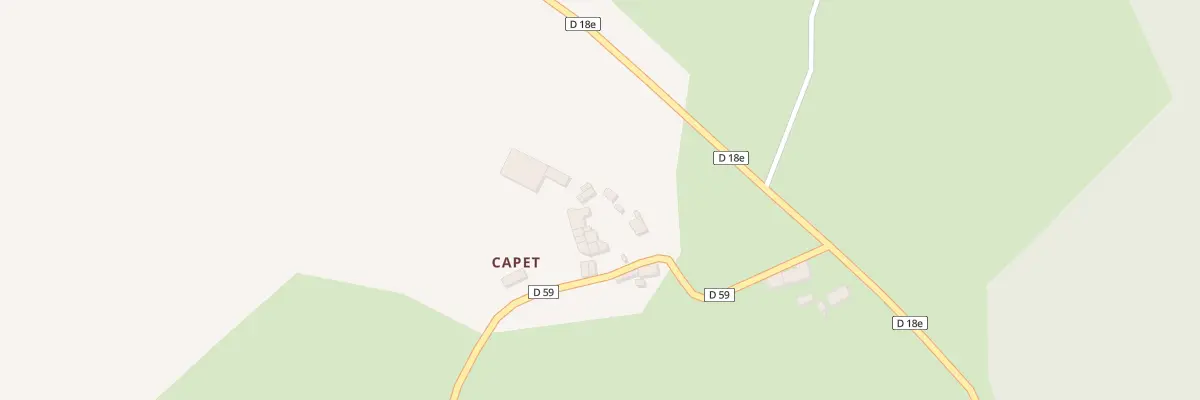 Plan du 124 Capet à Lescure