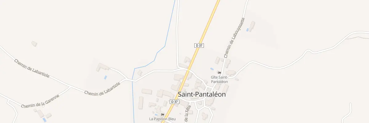 Plan du 721 Rue de Saint-Pantaléon à Barguelonne-en-Quercy