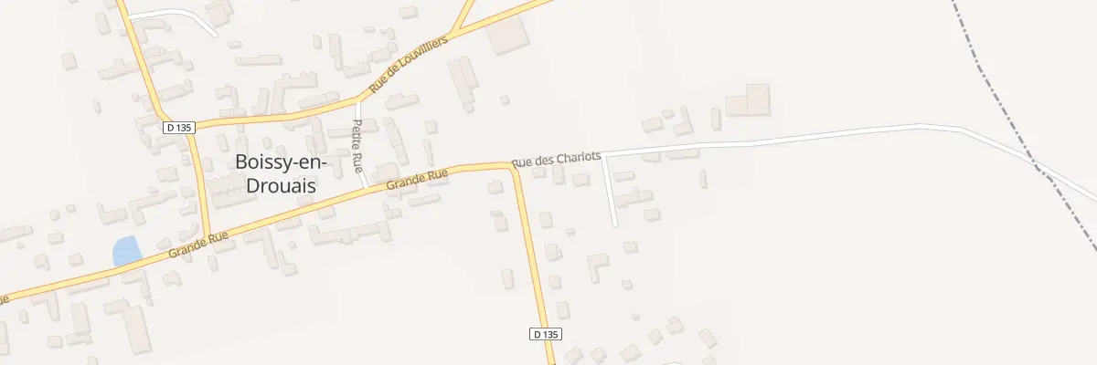 Plan du 1 Rue de Dreux à Boissy-en-Drouais