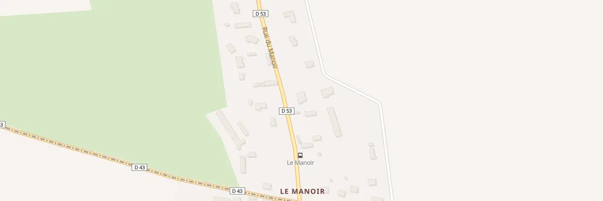 Plan du 93 Rue du Manoir à Bois-l’Évêque