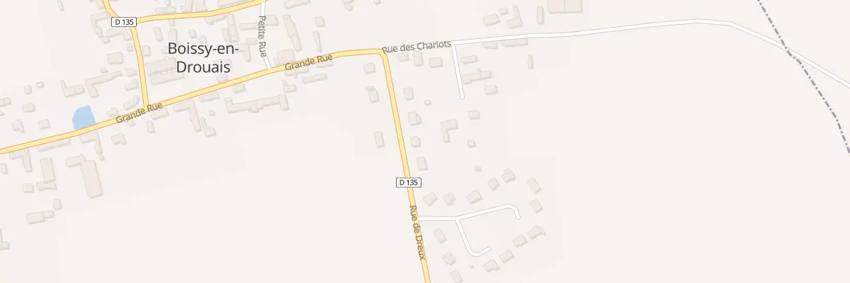 Plan du 7 Rue de Dreux à Boissy-en-Drouais
