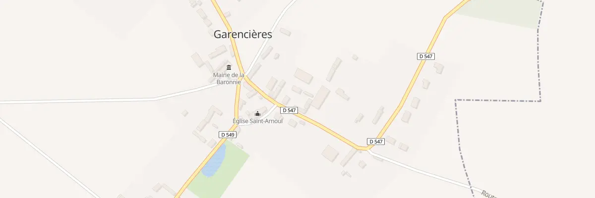 Plan du 8 Rte de St Germain de Fresney à La Baronnie