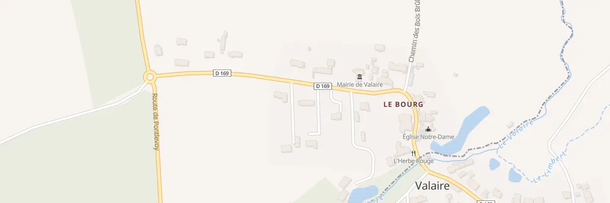Plan du 15 Rue de l’Octroi à Valaire