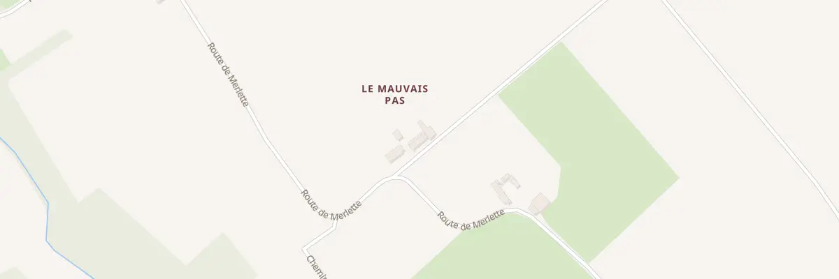 Plan du 213 Le Mauvais Pas à Champigny-en-Beauce