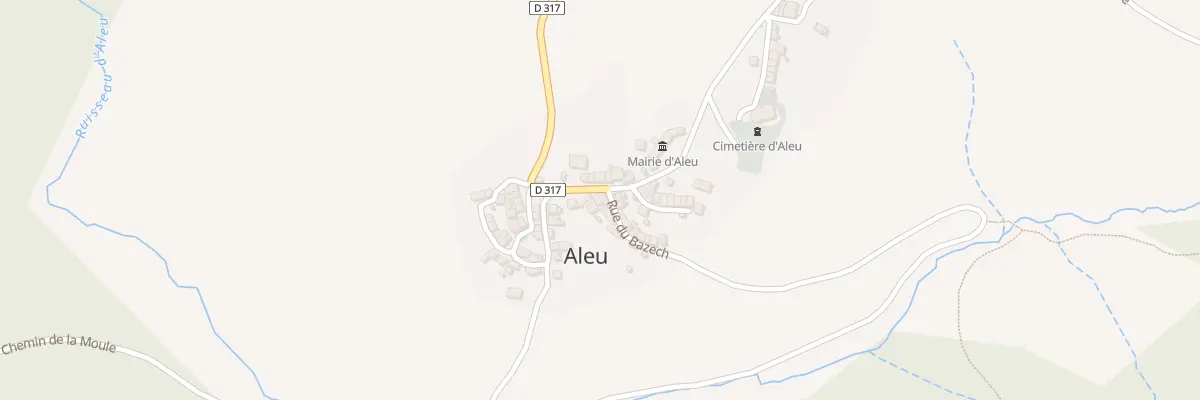 Plan du 112 Le Village à Aleu