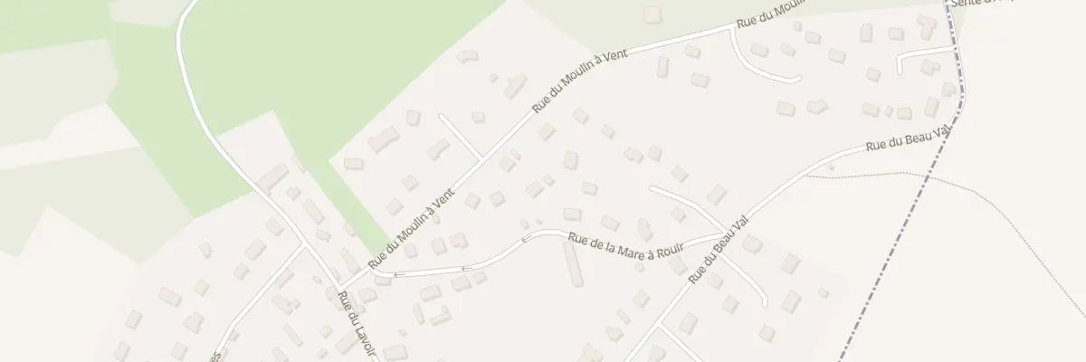 Plan du 2T Rue du Moulin à Vent à Fontaine-Bellenger