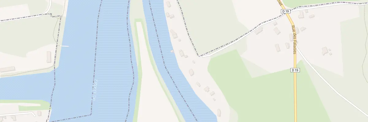 Plan du 12 Ile de Livart à Vatteville