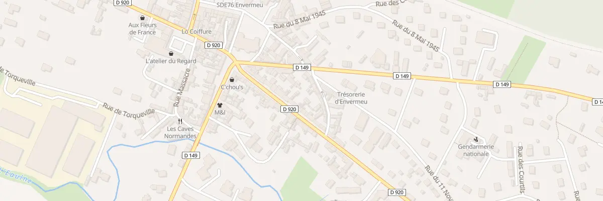 Plan du 21 Rue Général de Gaulle à Envermeu