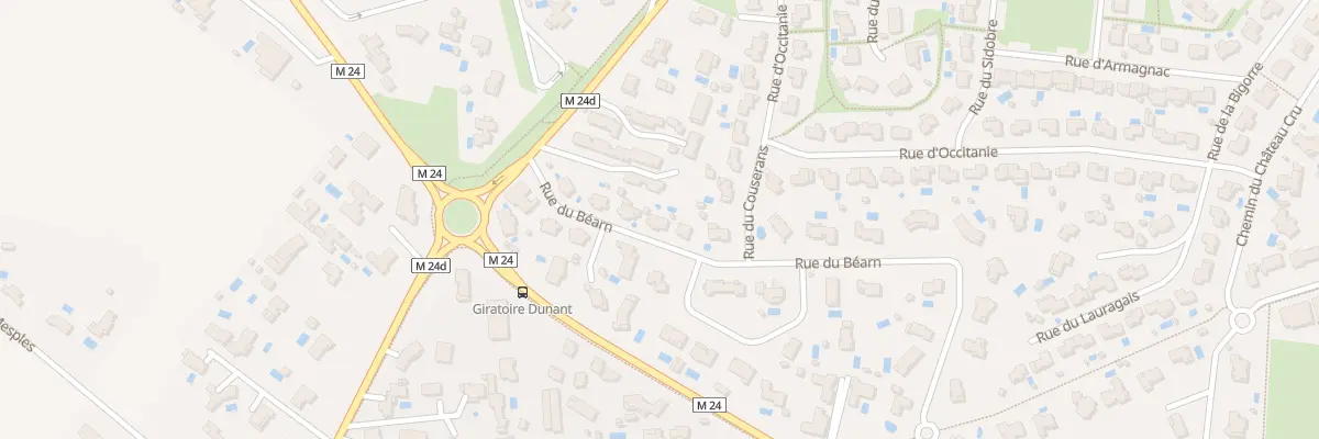 Plan du 13 Rue du Béarn à Pibrac