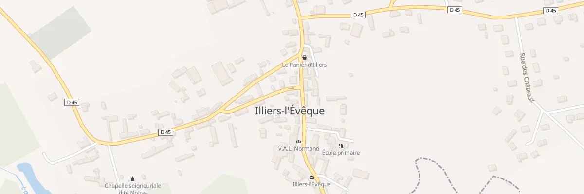 Plan du 5 Rue Jean de Lalande à Illiers-l’Évêque