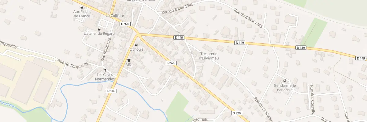 Plan du 27 Rue Général de Gaulle à Envermeu