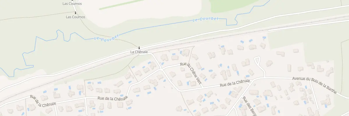 Plan du 10 Rue du Chêne Vert à Pibrac