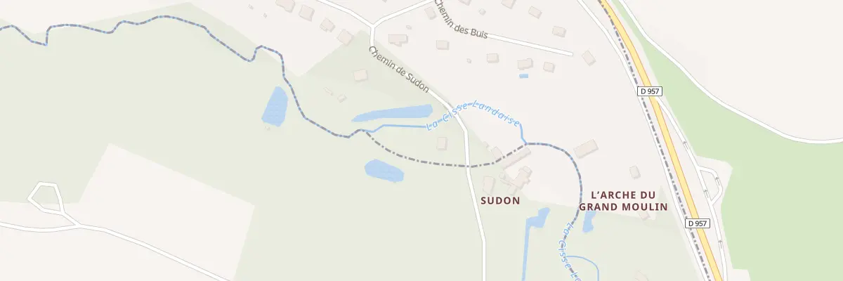 Plan du 4 Che de Sudon à Saint-Bohaire