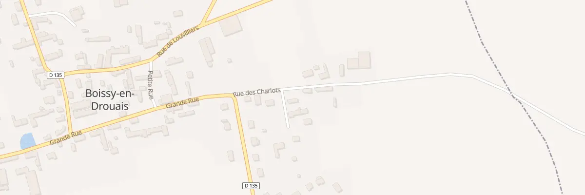 Plan du 6 Rue des Chariots à Boissy-en-Drouais