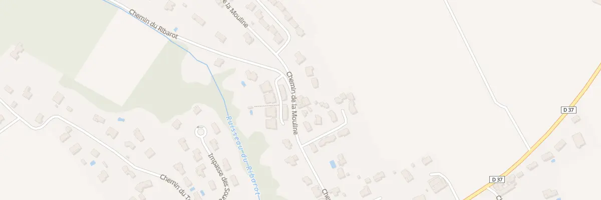 Plan du 26 Che de la Mouline à Daux