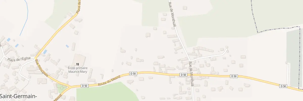 Plan du 24 Rte du Mesnil à Saint-Germain-sur-Avre