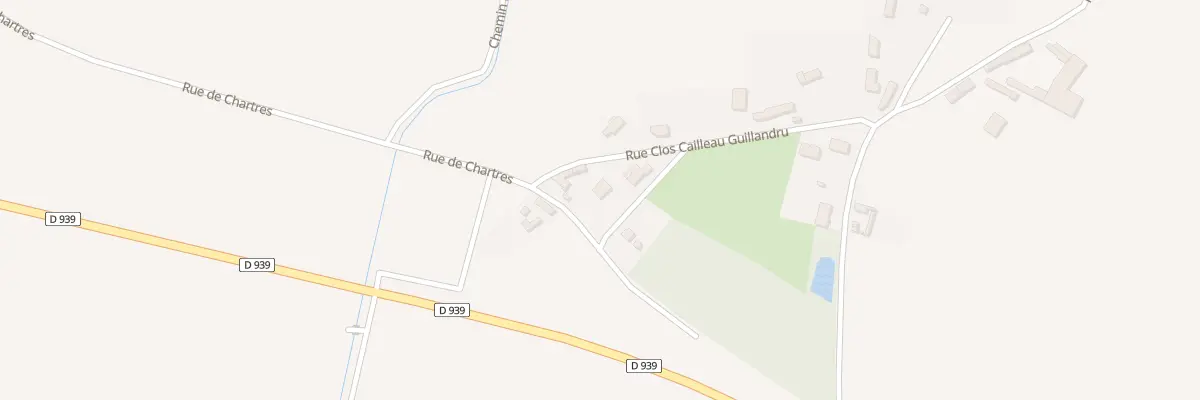 Plan du 4 Rue Clos Cailleau Guillandru à Thimert-Gâtelles