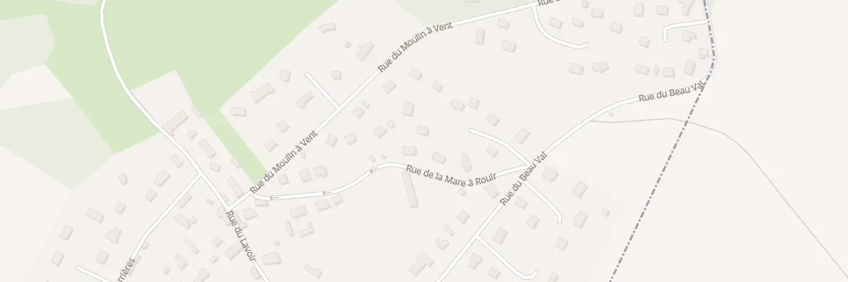 Plan du 9 Rue de la Mare à Rouir à Fontaine-Bellenger