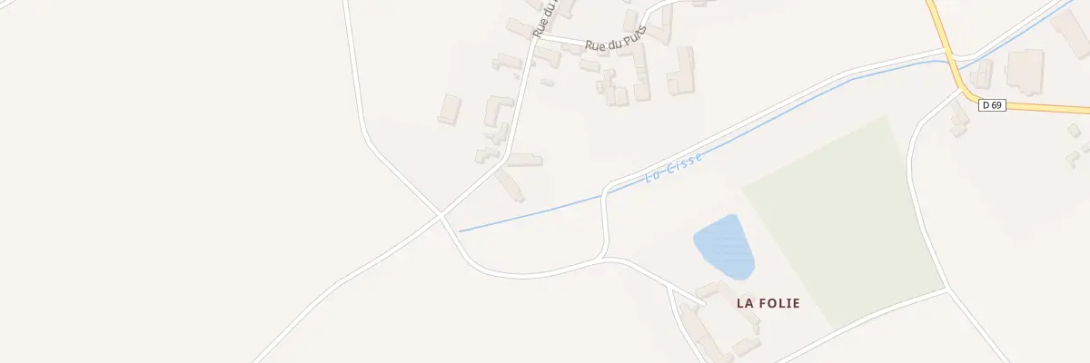 Plan du 18 Rue du Prieuré à Rhodon