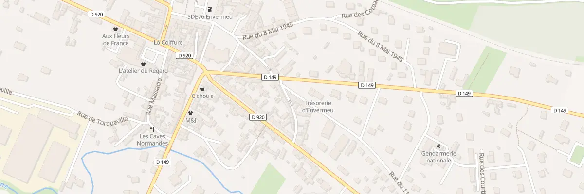 Plan du 2 Rue du 11 Novembre à Envermeu
