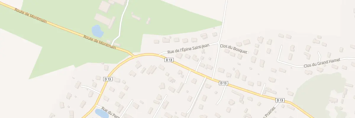 Plan du 528 Rue du Cèdre à Mesnil-Raoul