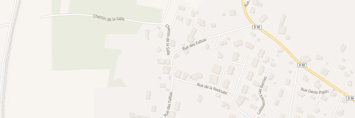 Plan du 231 Rue des Falbas à Montbartier